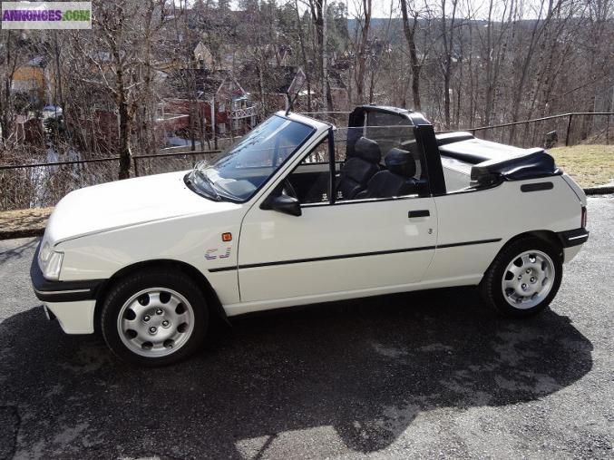 Unique peugeot 205 cabriolet CJ1989