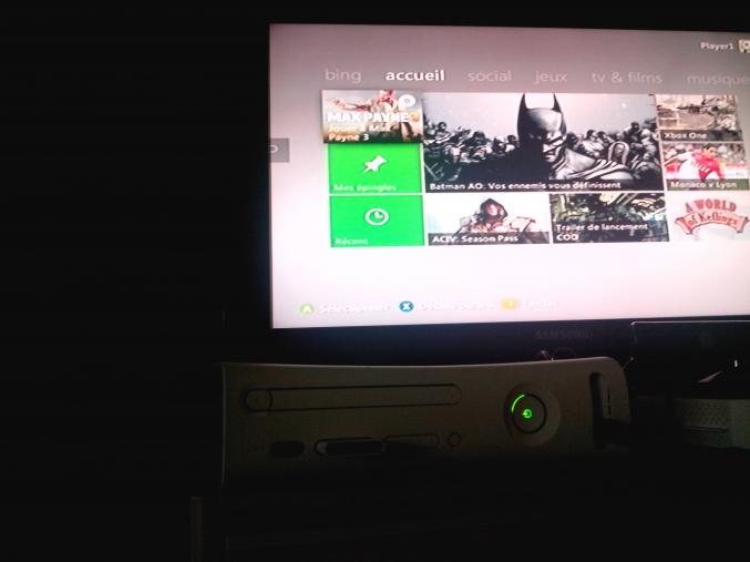 Xbox360 + jeux + divers accessoires