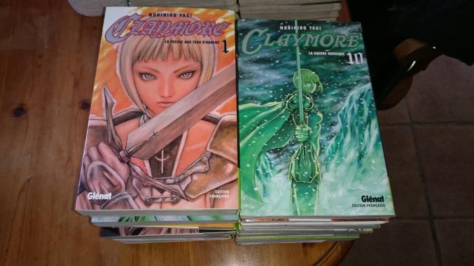 Manga CLAYMORE T1 au T17