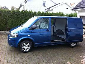 Volkswagen Transporter T5 gen 2.0TDI 102cv bleu