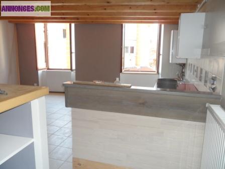 F3 récent 74m² en duplex