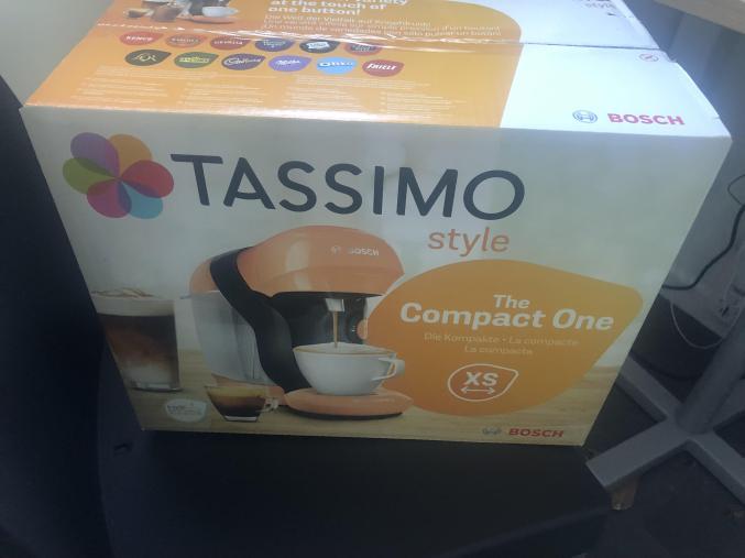 Machine a café multi-boissons automatique BOSCH TASSIMO TAS11 Pêche Expresso