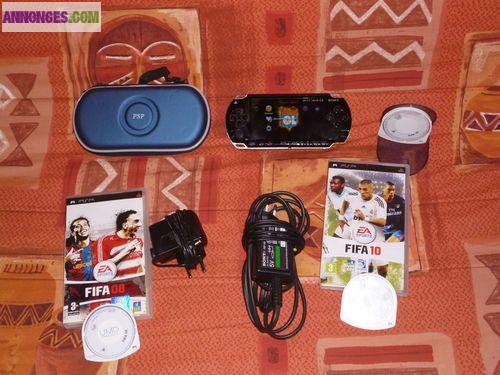 Psp + Jeux + Accessoires