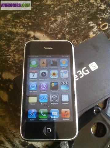 Smartphone Apple IPHONE 3GS - 32 Go - NOIR TRÈS BON ETAT DEBLOQUE