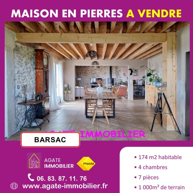 MAISON EN PIERRE A VENDRE