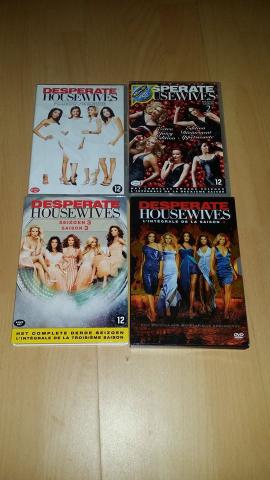 Desperate housewives saison 1,2,3,4