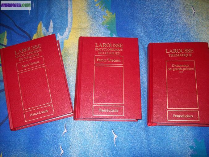 Larousse encyclopédique   de livre