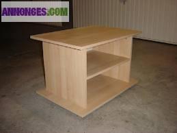 0143562515  tables  de  cheveyts   en  bois   