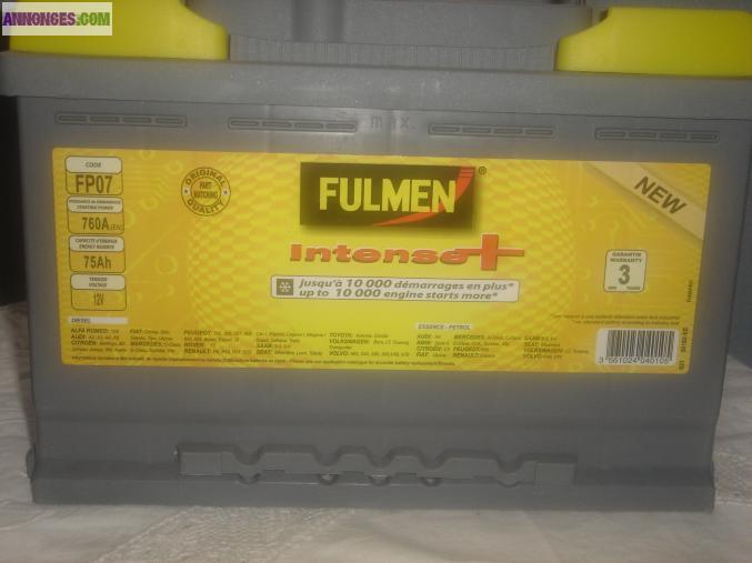 Batterie fulmen neuve