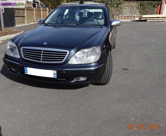 LUXUEUSE MERCEDES CLASSE S320 CDI TOUTES OPTIONS