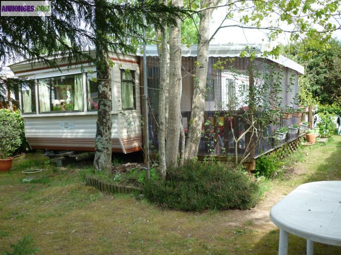 Loue a pont aven mobil home 4/6 places