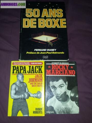 Livres de Boxe et de Rugby+ revues de Boxe