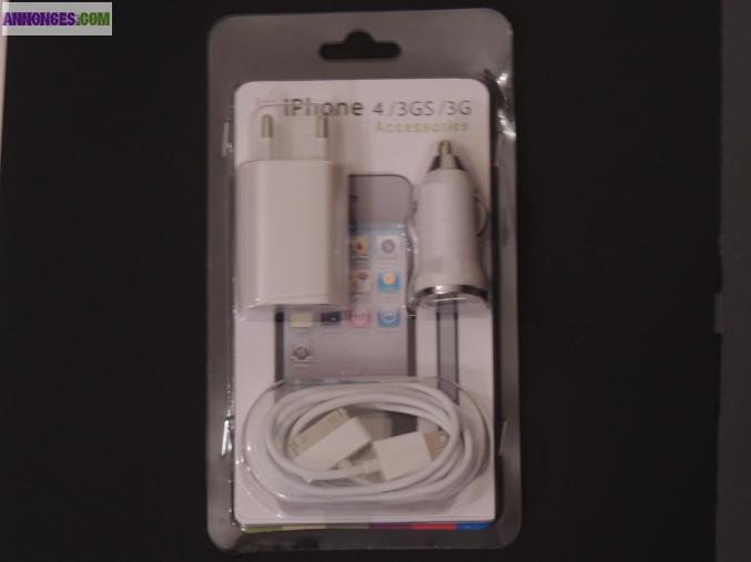 Chargeur iphone 3,4 et 5,samsung et htc