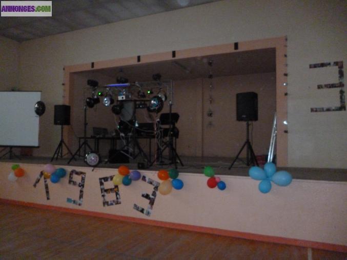 Location sono plus jeux de lumiere et dj