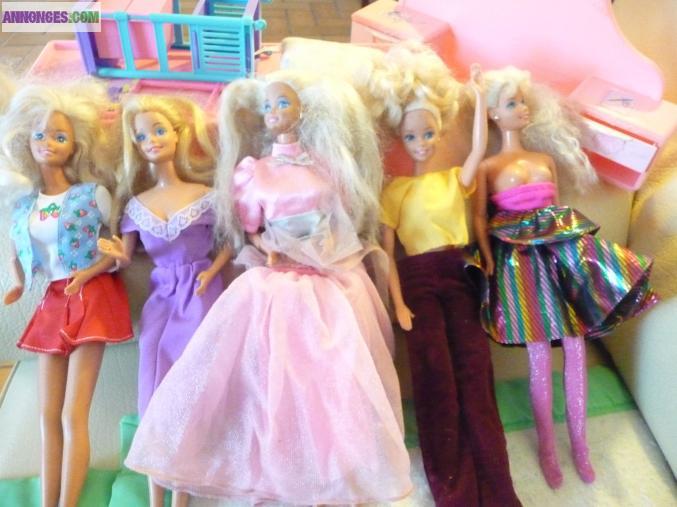 Poupees mattel(barbies)