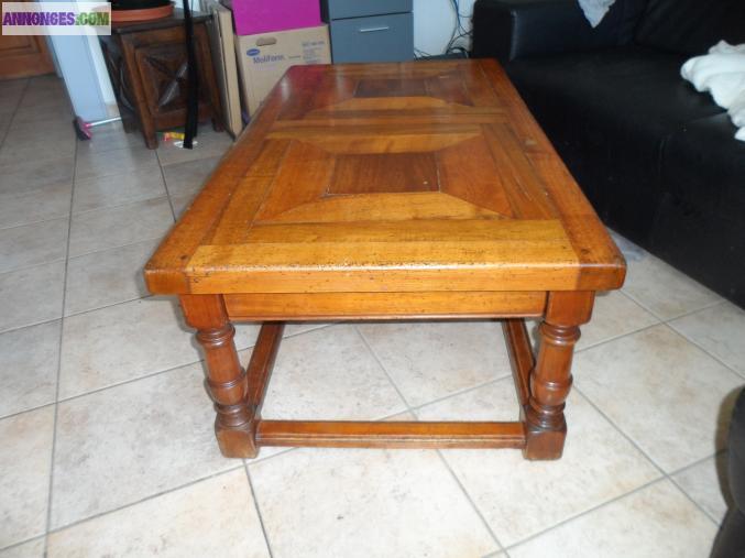 Table basse en bois à refaire