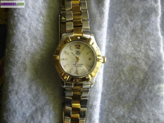 Montre TAGHEUER femme or 18kcarrat originale