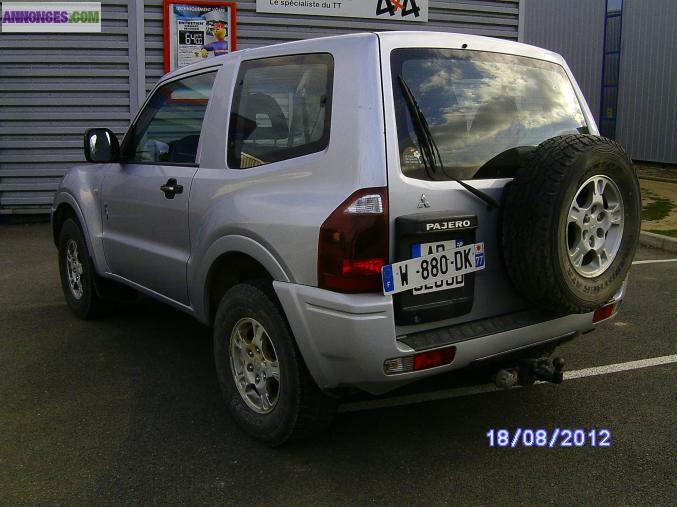 MITSUBISHI PAJERO 3L2 DID COURT AVENTURE 165 CH.