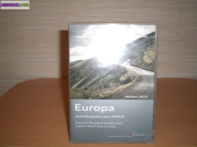 Dvd-rom de navigation 2012 a3/a4/tt