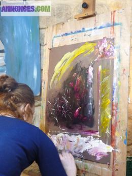 STAGE DE PEINTURE : ABSTRACTION - LACHER-PRISE