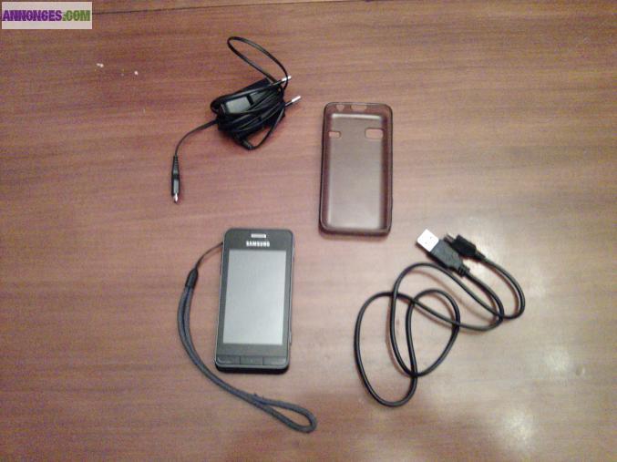 SAMSUNG WAVE 723 + Etui en cuir Samsung