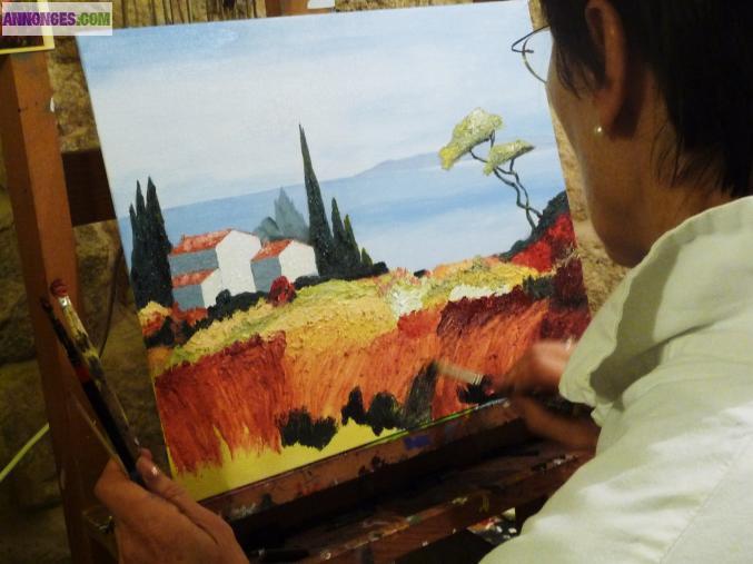 STAGE : La Peinture Acrylique et ses Médiums