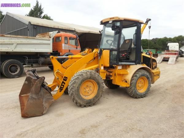 Chargeuse sur pneus JCB 407 b