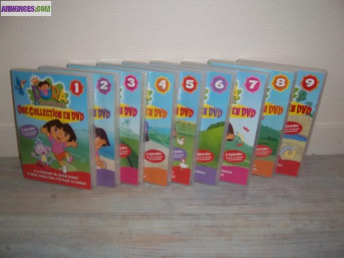 LOT DVD DORA