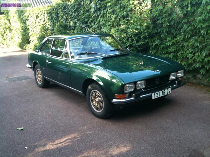 Magnifique Coupé 504 1972 à vendre