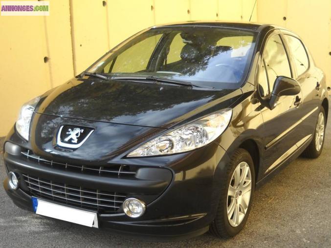 PEUGEOT 207 Premium Pack 1.6 HDI 90cv Noire