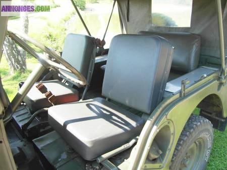 Jeep willys M38A1 +remorque