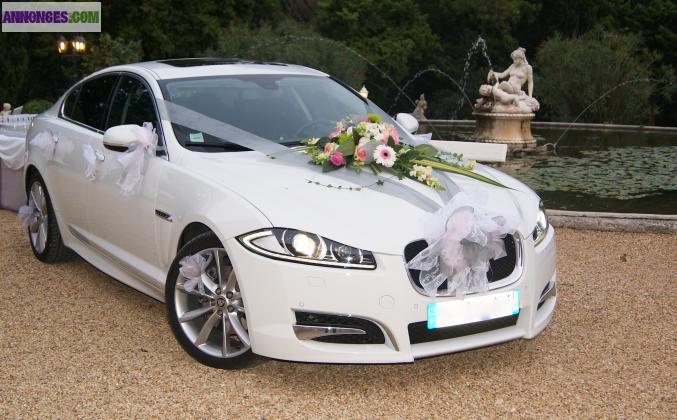 Location voiture mariage en Jaguar