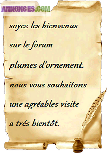 Forum plumes d'Ornement