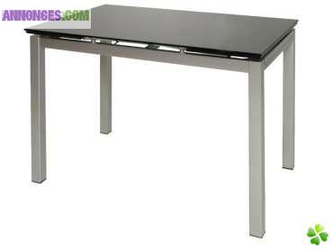 Table+6 chaises+ meuble tv