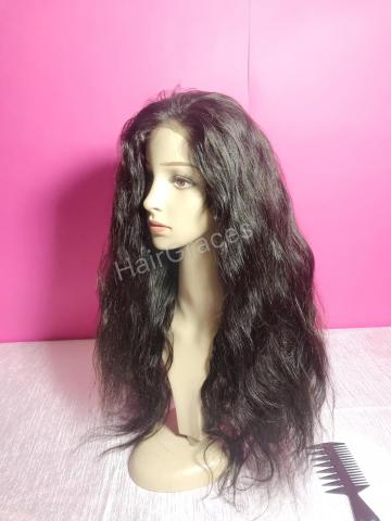 Front lace perruque avec beaucoup de volume, Lace wig with thick human hair