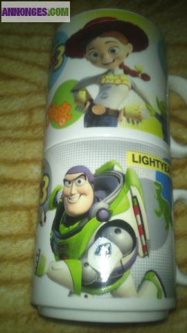 Set 2 mugs toy story