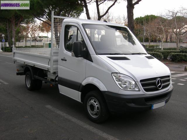 Mercedes Sprinter ii chassis cabine 513 cdi 37 3500kg benne