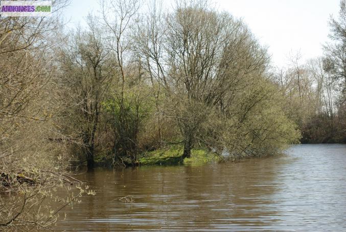 Terrain de loisir, chasse et peche