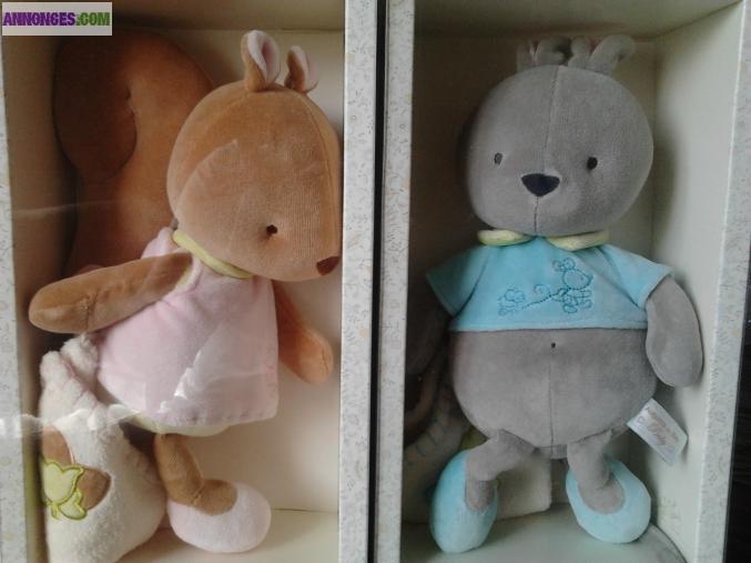 Doudou et peluche