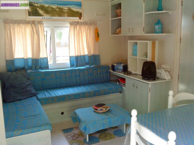 Location mobil home vieux boucau