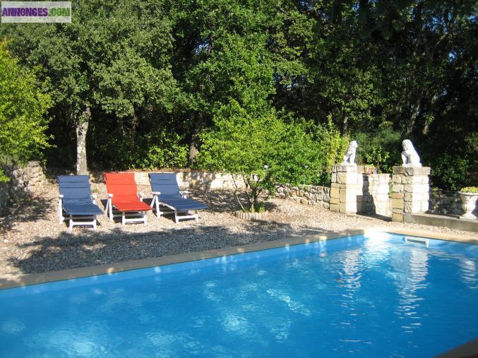 Gîte ORIENT -  Gîte de charme entre vignes et garrigue