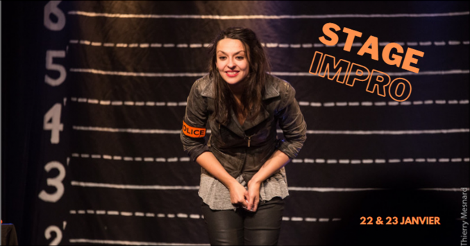 Stage IMPRO en janvier 2022 avec Julie Mori