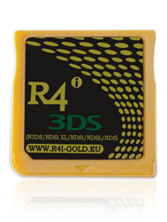 Carte nintendo gold R4