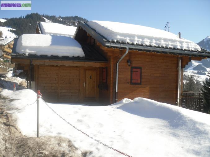 Loue chalet 10 personnes Chatel centre été et hiver