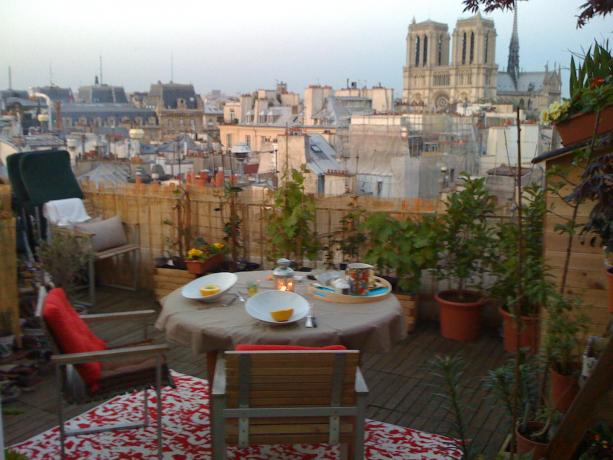 Paris - Notre Dame Terrasse 30m2 sublime