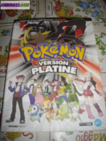 Jeu ds pokemon +livre