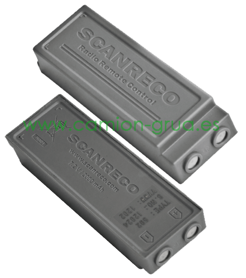 BATTERIE Scanreco TYP 592 (NEW MODEL) REF: EEA 2512