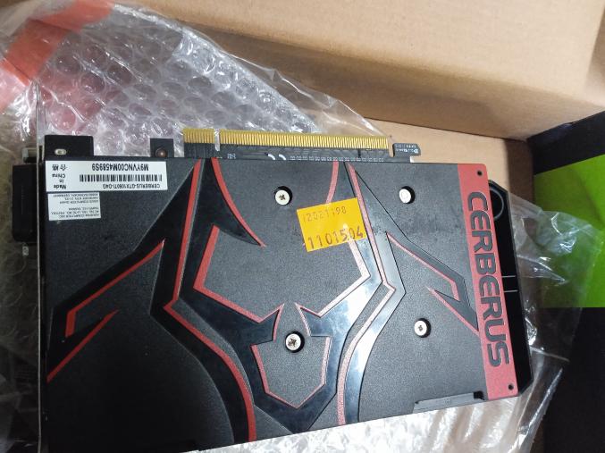 Asus ROG Cerberus OC 4go DDDR5/ Nvidia Geforce 1050ti