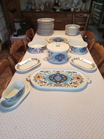 Service à vaisselle complet Villeroy et boch Izmir 73 porcelaine 