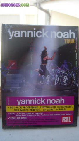 DVD neuf Yannick Noah Tour (2 DVD inclus)